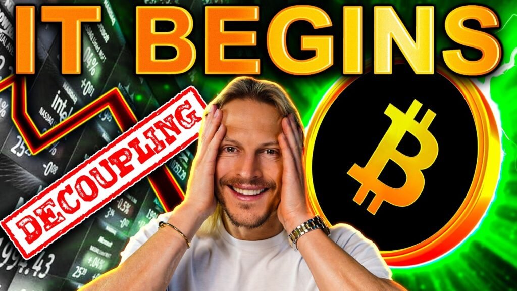 Bitcoin is Decoupling: Here’s Why It’s About To EXPLODE! Bitcoin is decoupling: here's why it's about to explode!