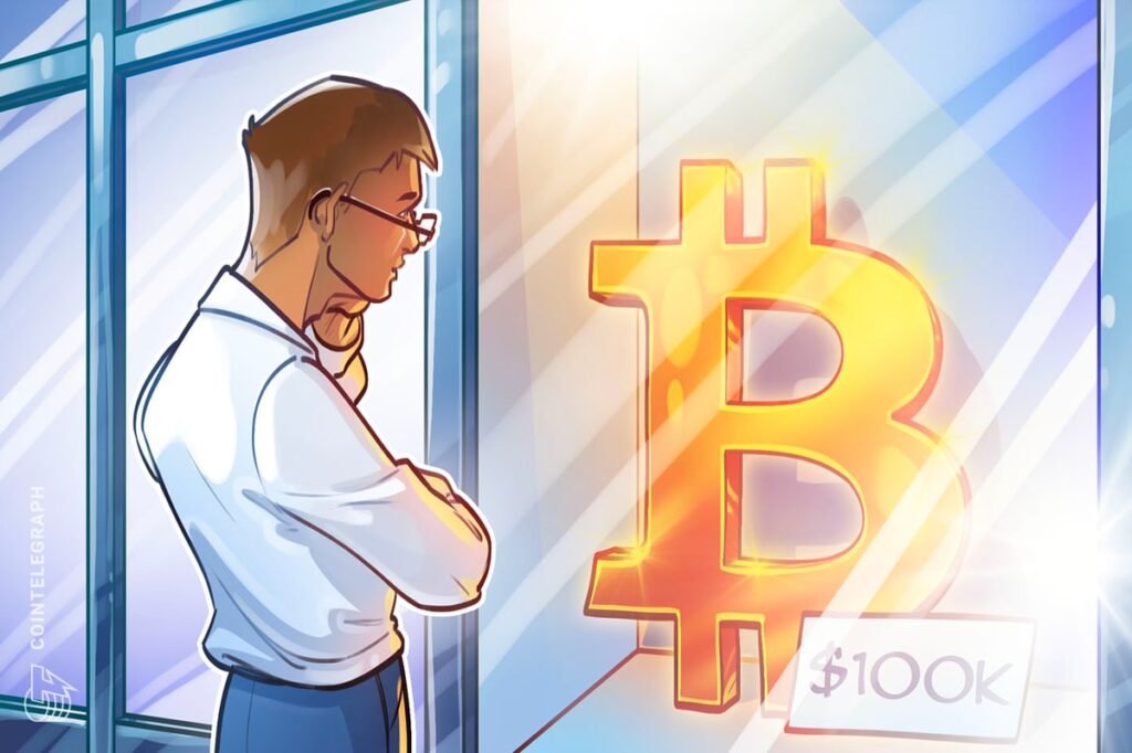 Bitcoin wins a $100,000 support boost amid the profits of