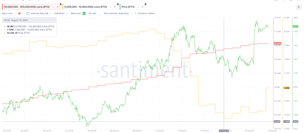 Will ethereum prices be raised or will they gather towards