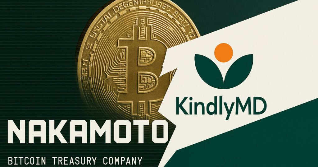 Kindlymd & nakamoto will officially merge and buy 1 million