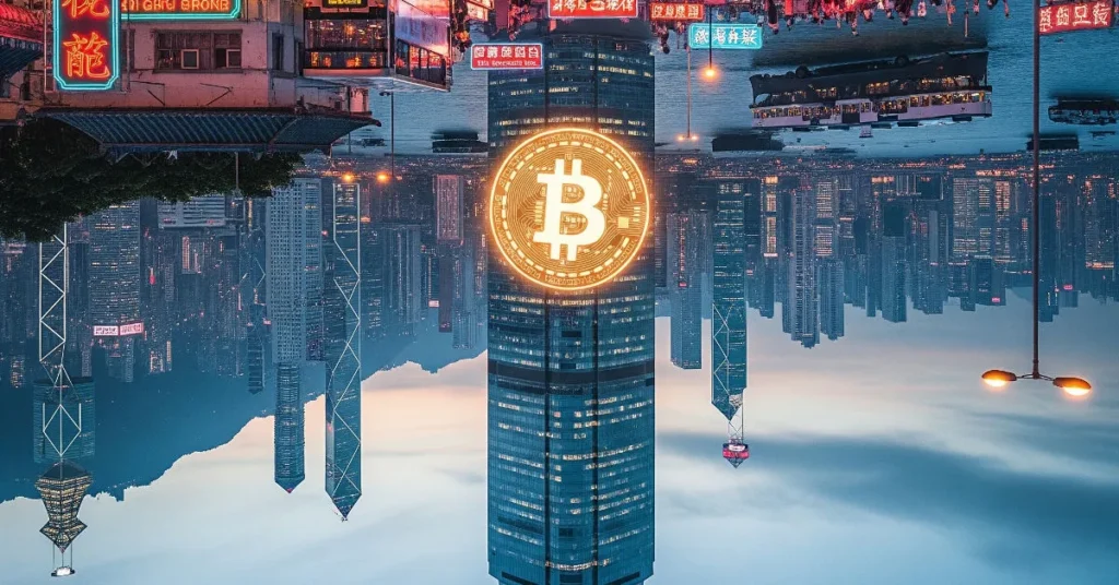 In bitcoin asia, everything was upside down