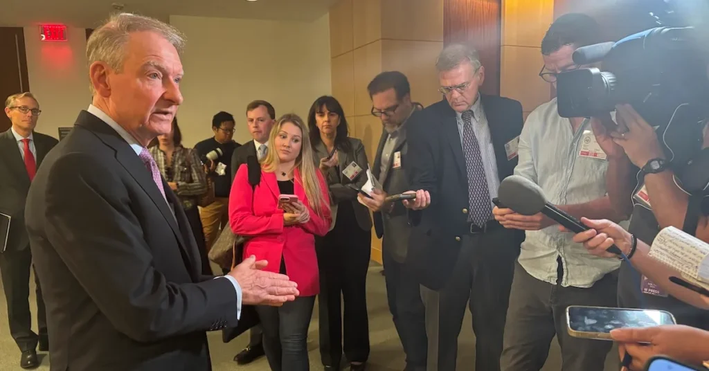Sec chair is excited to see securities trading on chain, but