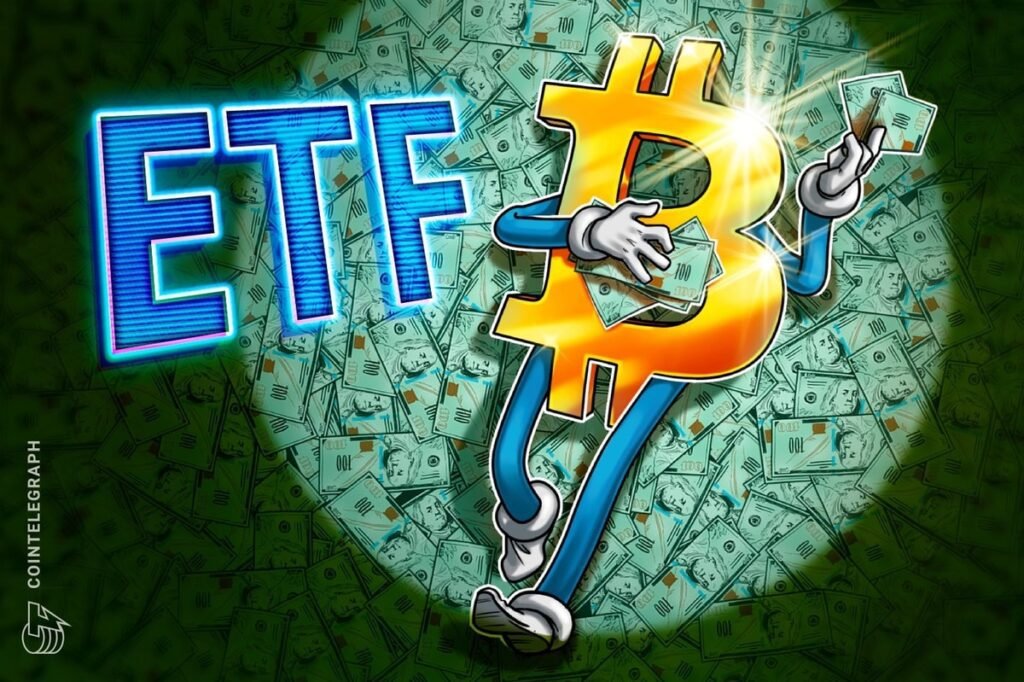 Spot bitcoin etf sees strong demand as crypto hits $4t
