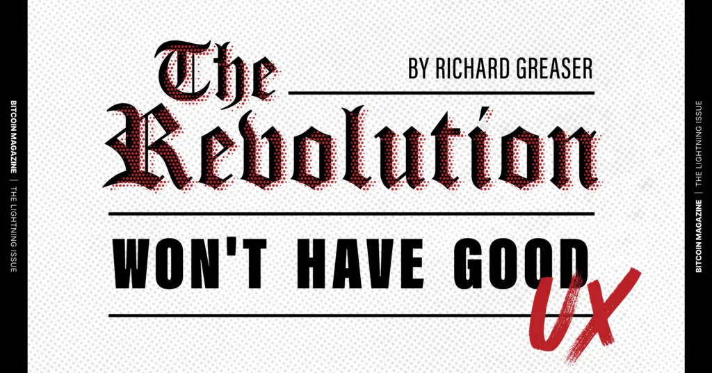 There is no good UX in the revolution There is no good ux in the revolution