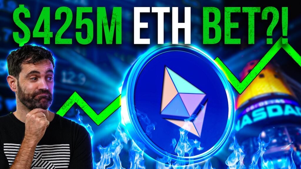 Wall street’s $425m bet on ethereum: eth's michael saylor!